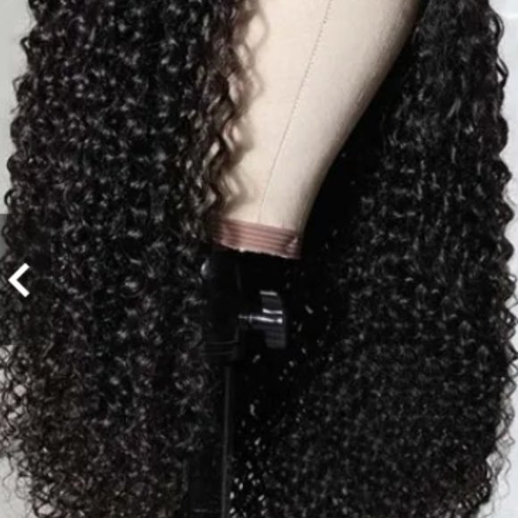 pure human hair Jerry Curly Wigs - Picture 2 of 3